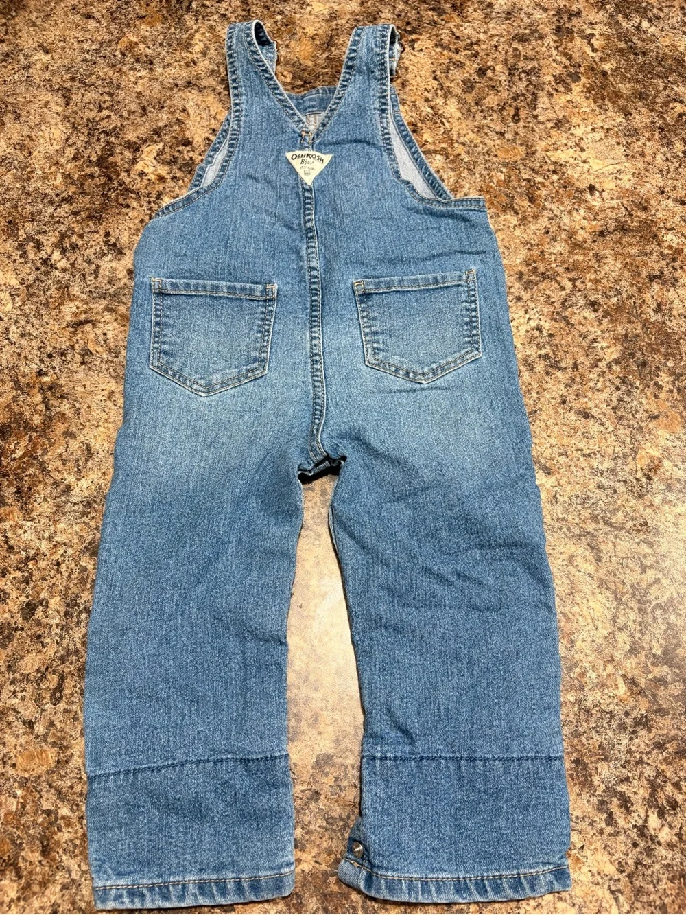Vintage OshKosh B'gosh Light Blue Denim Kids Overalls